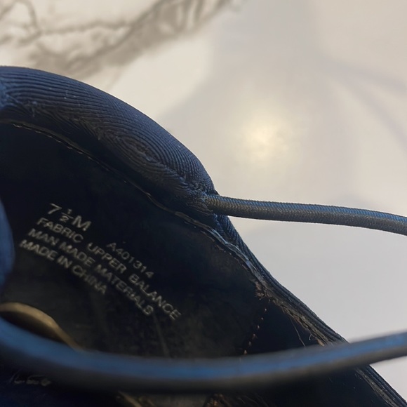 Kenneth Cole Reaction, Square, Navy Blue, Mary Janes, Wedge, Size 7 1/2 - Picture 9 of 12